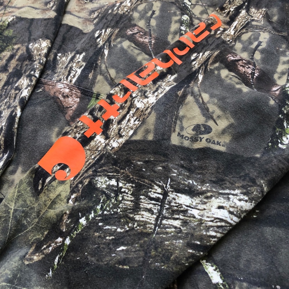 Carhartt Midweight Camo Hooded Sweatshirt